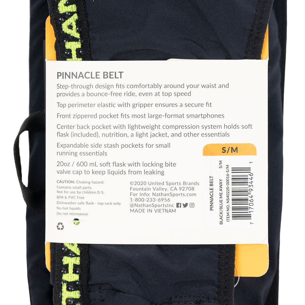 Nathan Pinnacle Belt with 20oz Soft Flask