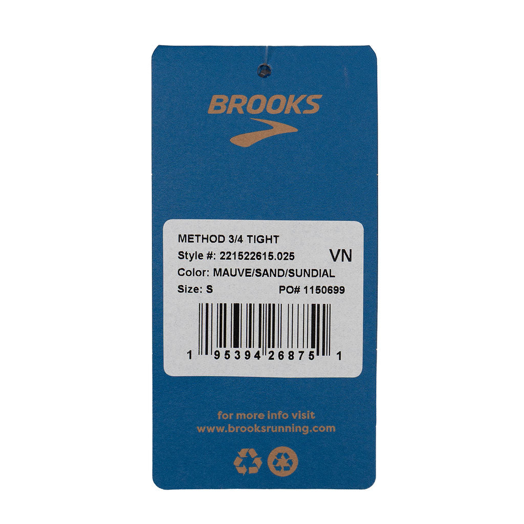 Brooks Method 3/4 Tight (S Women)