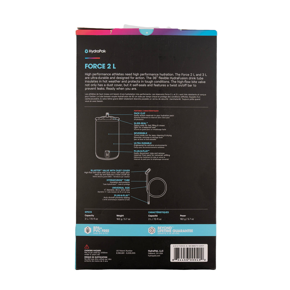 HydraPak Force 2L