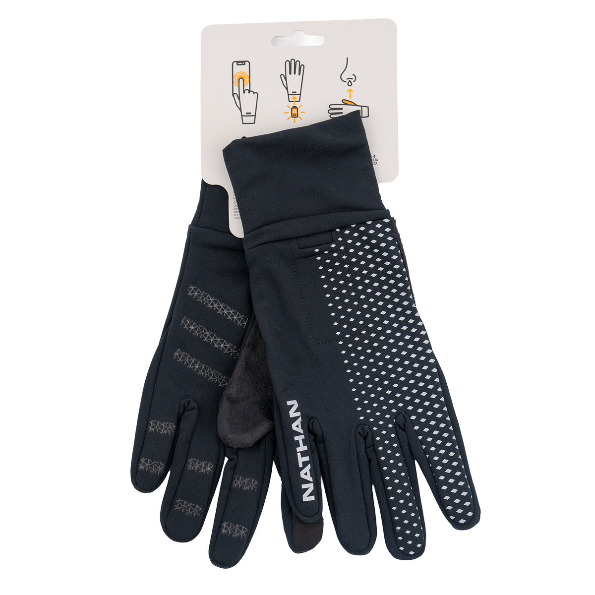 Nathan HyperNight Reflective Gloves (M Unisex)