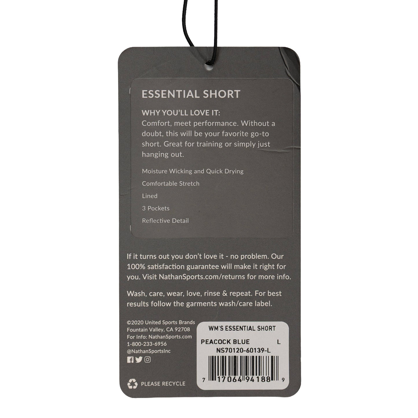 Nathan Women's Essential Short (L Women)