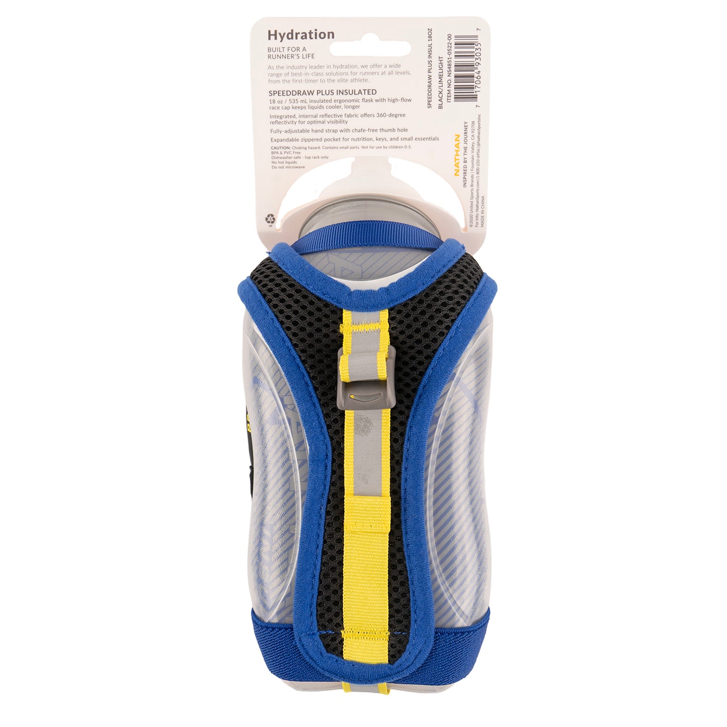Nathan Speeddraw Insulated Plus 18oz Blue