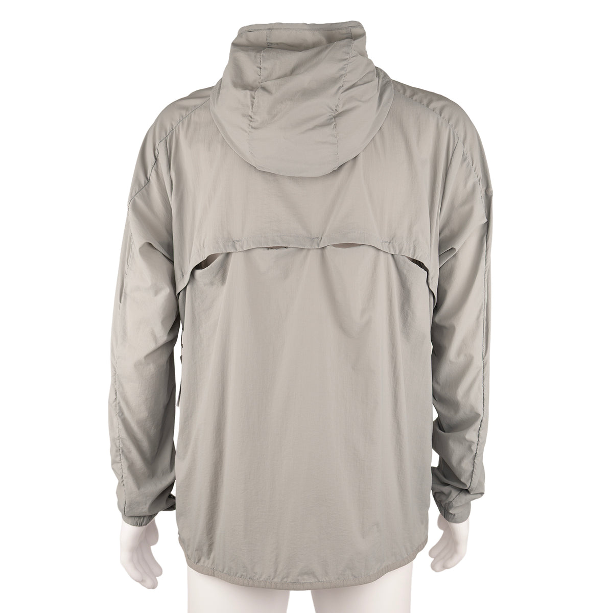 Nathan Men's Stealth Jacket 2.0 in Monument Grey/Fiery Red, size L — back