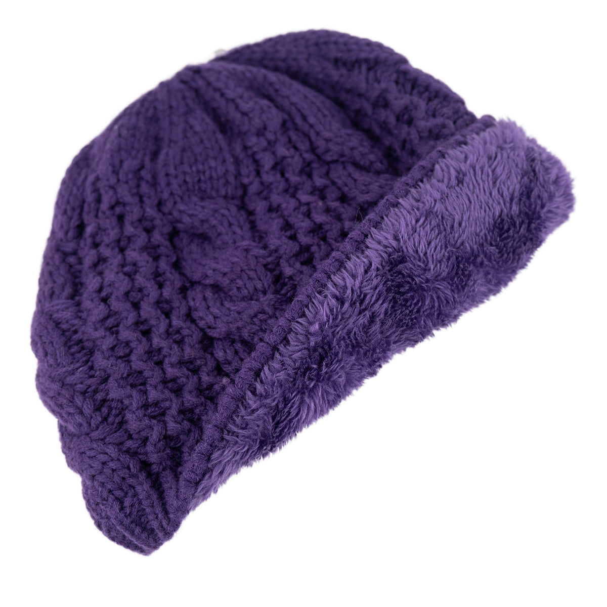 TrailHeads Color Cable Knit Ponytail Beanie