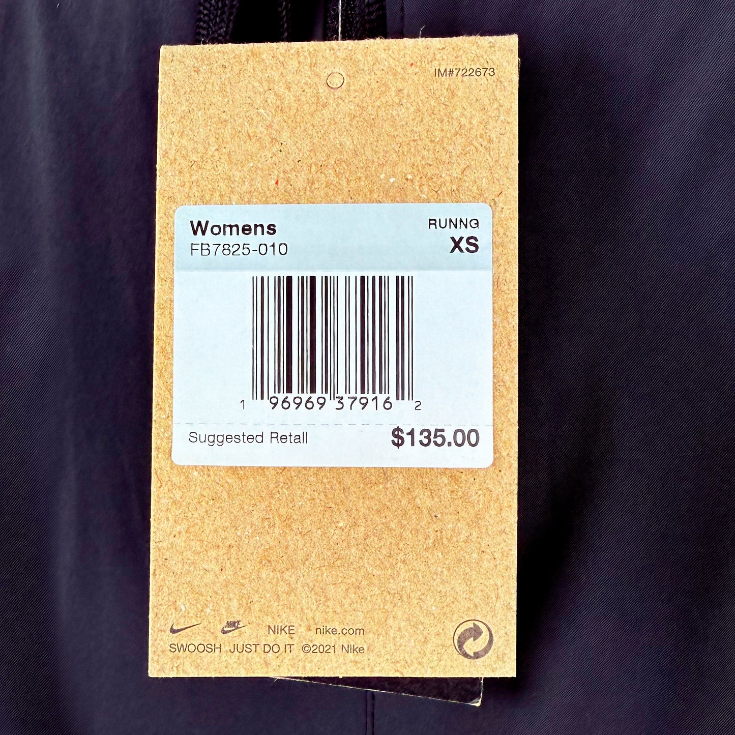 Nike Running Division Water Repellent High Waist Pant (XS Women)