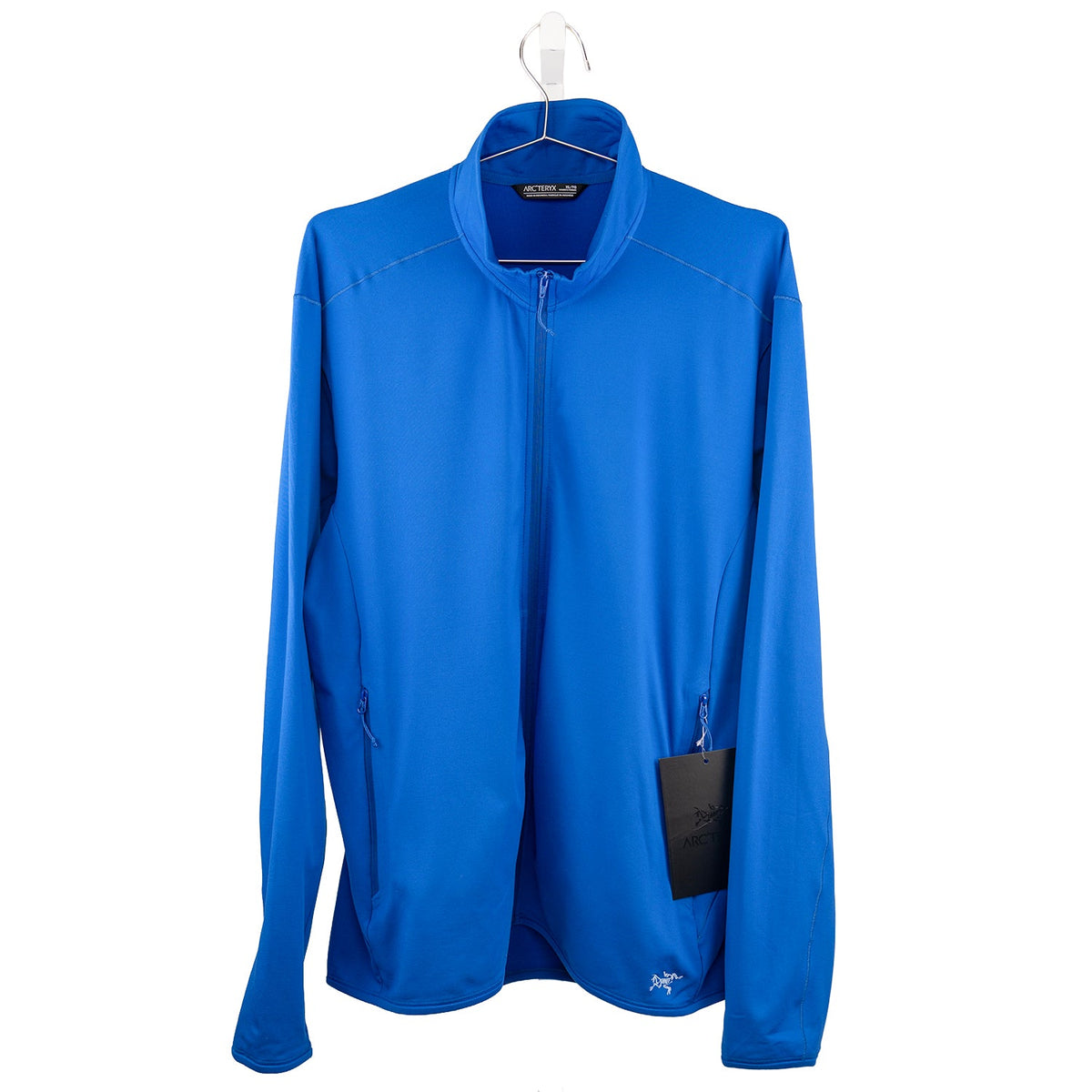 Arc'teryx Kyanite LT women's jacket in blue - front view