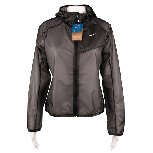 Brooks All Altitude women's jacket in Black - front view
