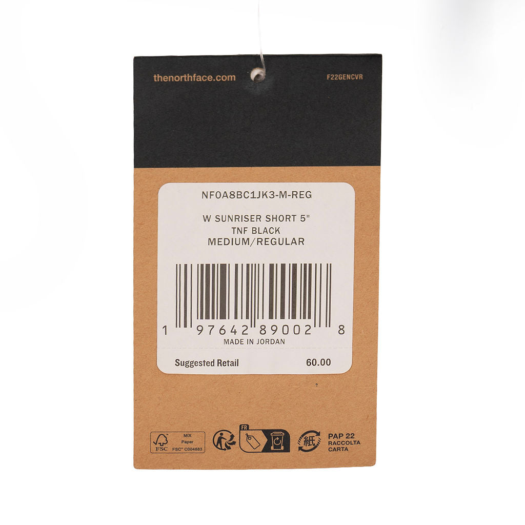 The North Face Sunriser Short 5" (M-women)