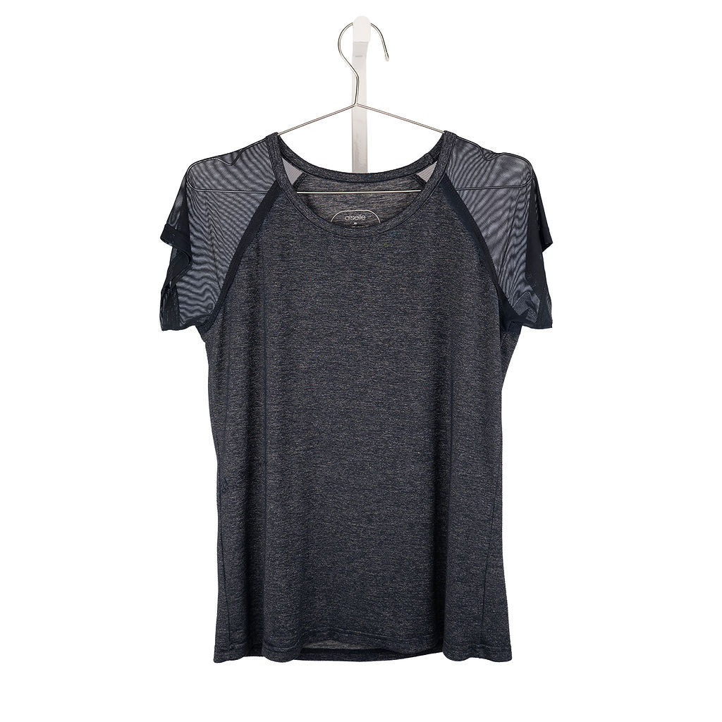 Oiselle Mesh Sleeve T-shirt (M Women)