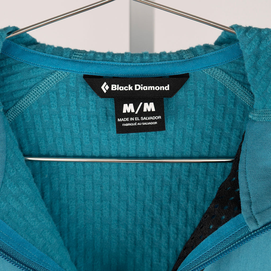 Black Diamond Quarter Zip Polartec Lined Hoodie (M Women)