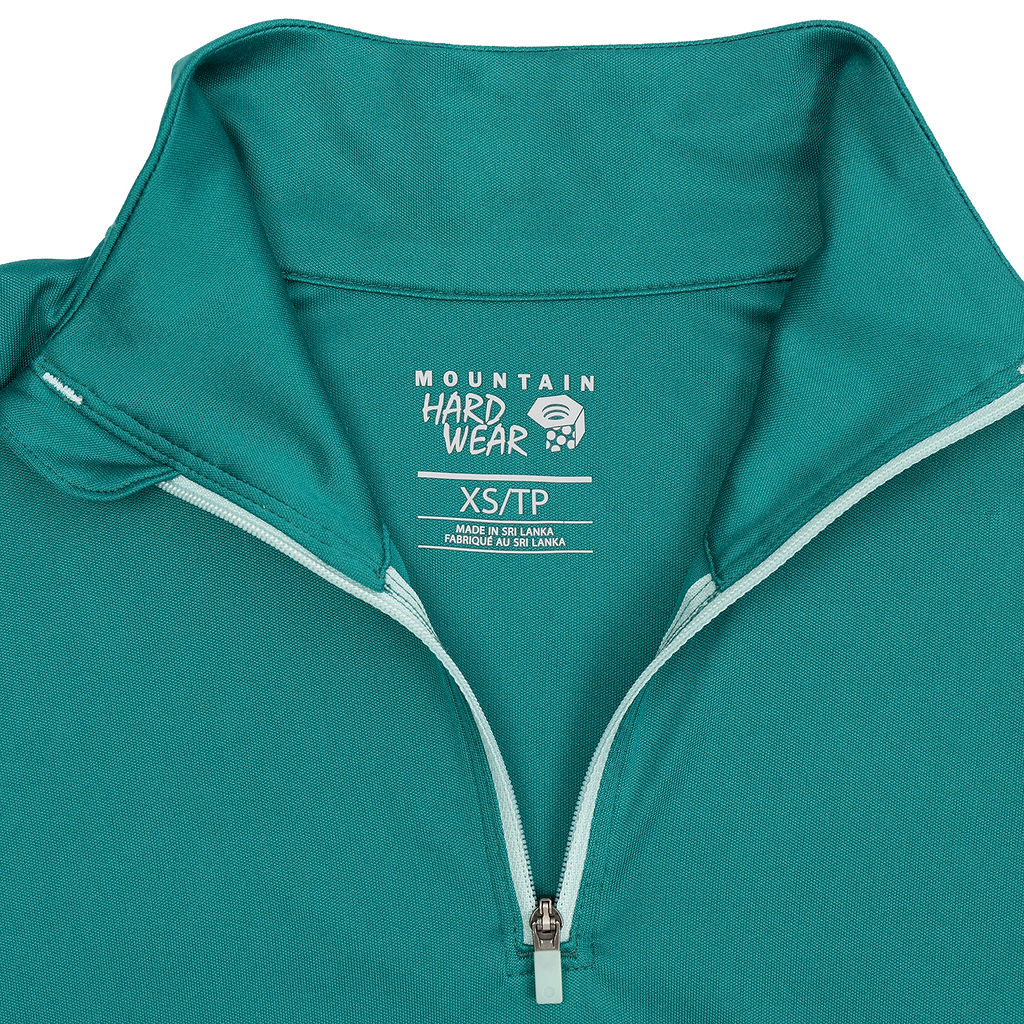 Mountain Hardwear 1/4 Zip Wicked Tech Longsleeve Pullover (XS Women)