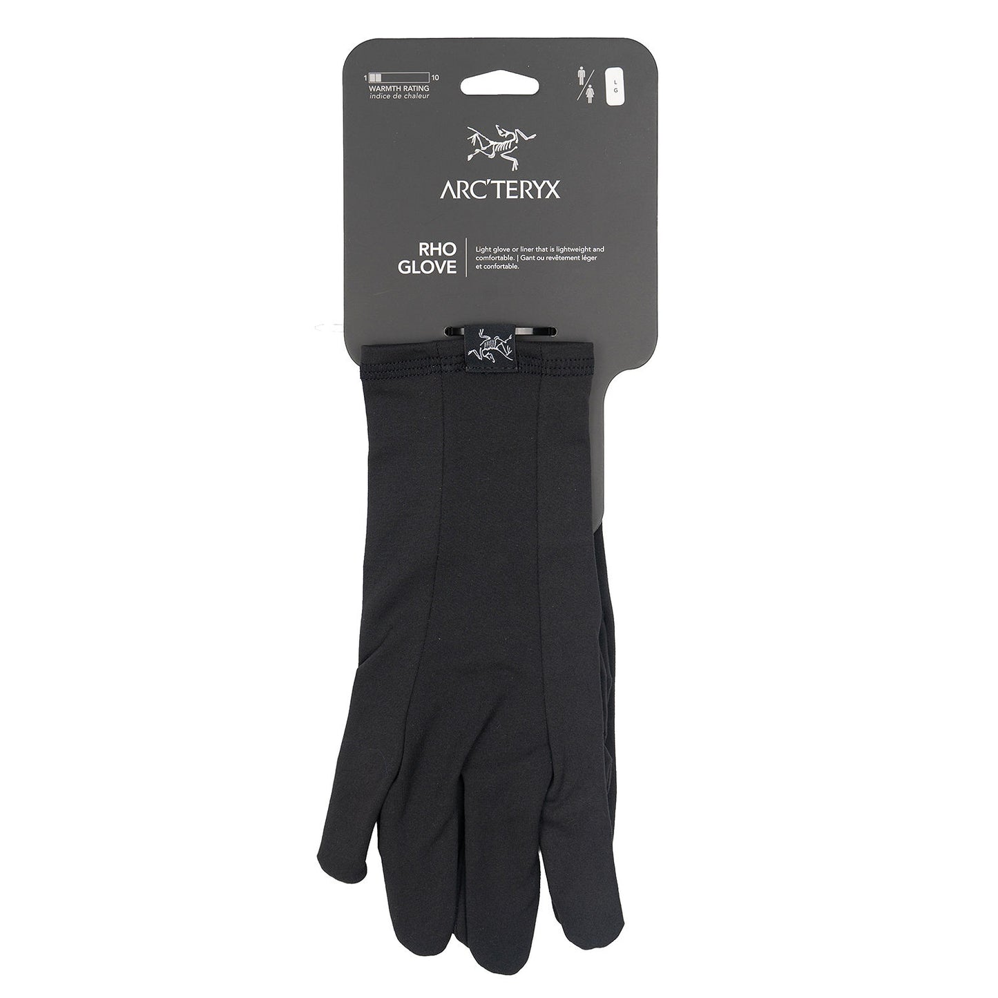 Arc'teryx Rho Glove (L Unisex, Black)