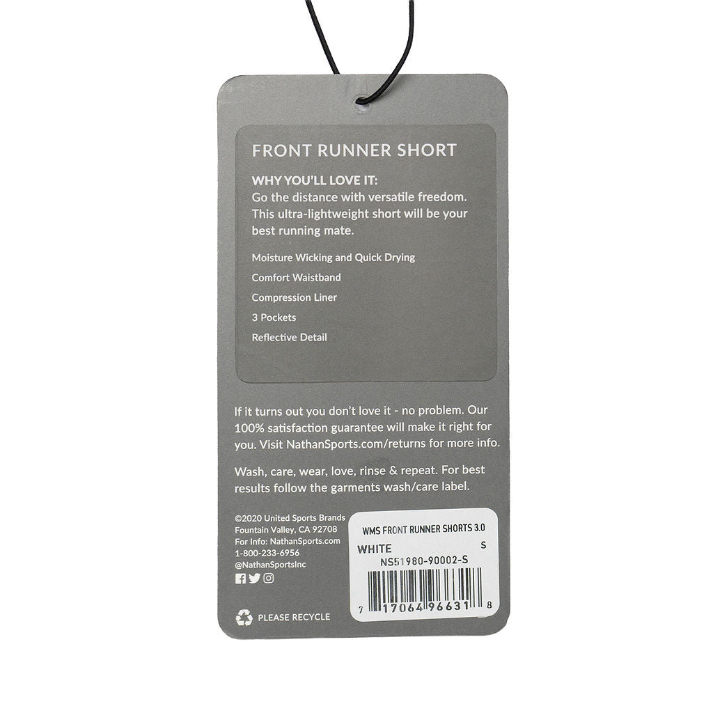 Nathan Front Runner Shorts 3.0 (S Women)