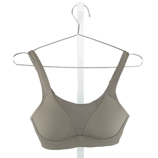 Lululemon Run Times Bra in gray, size 32C — front
