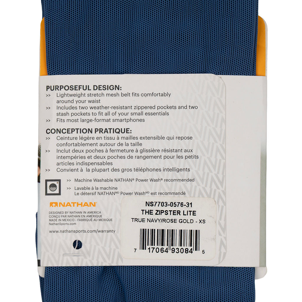 Nathan The Zipster Lite - Blue