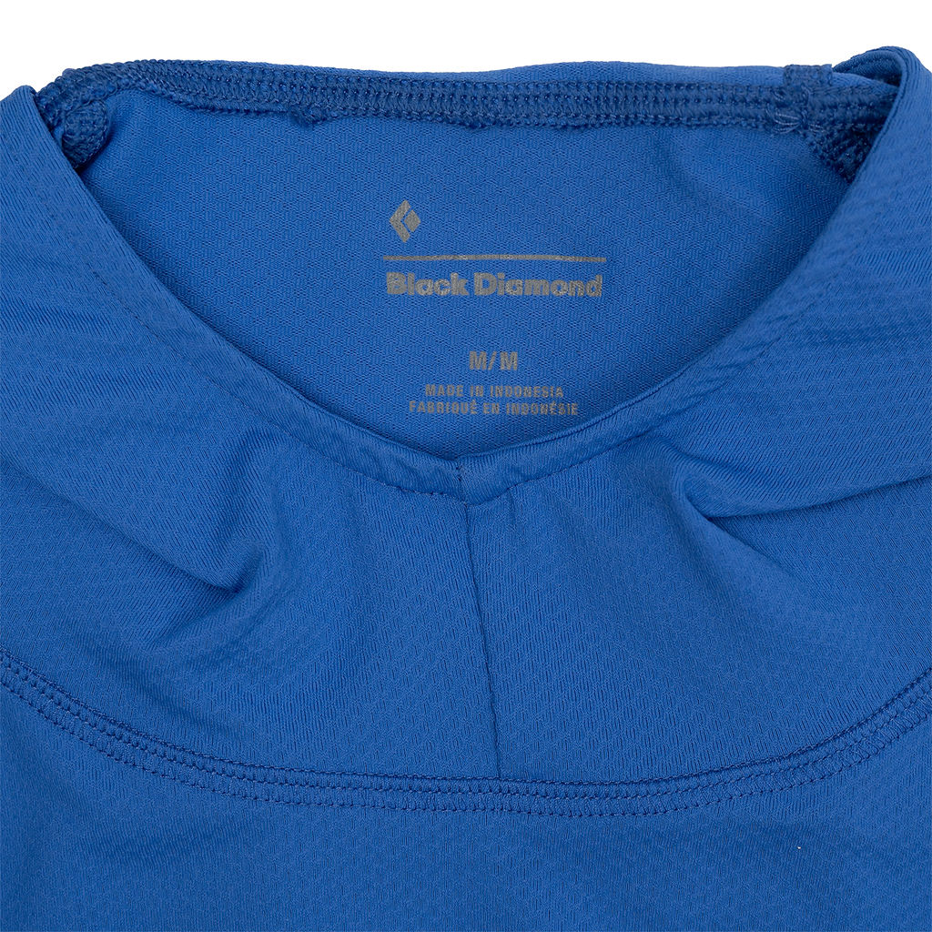 Black Diamond Alpenglow Hoody for women, size M - detail and label view