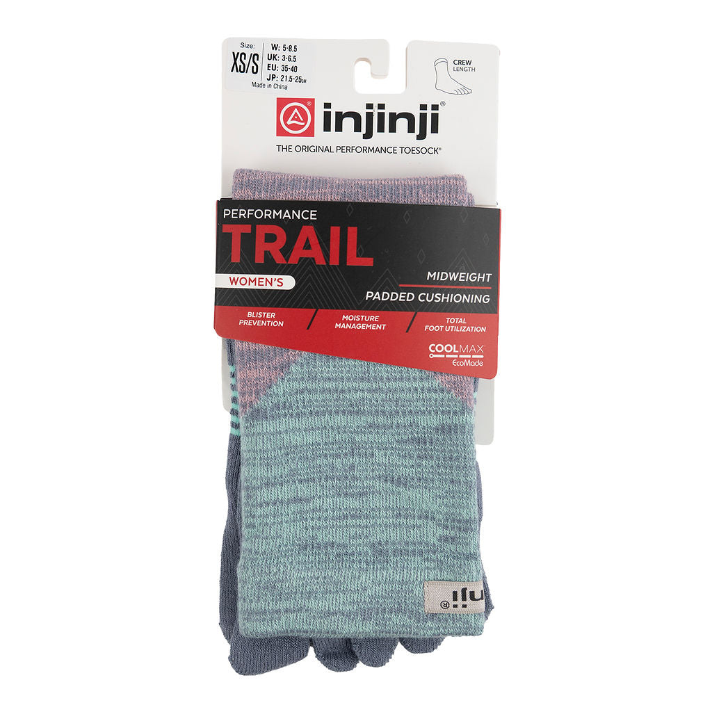 Injinji Trail Midweight Crew (XS/S Women)