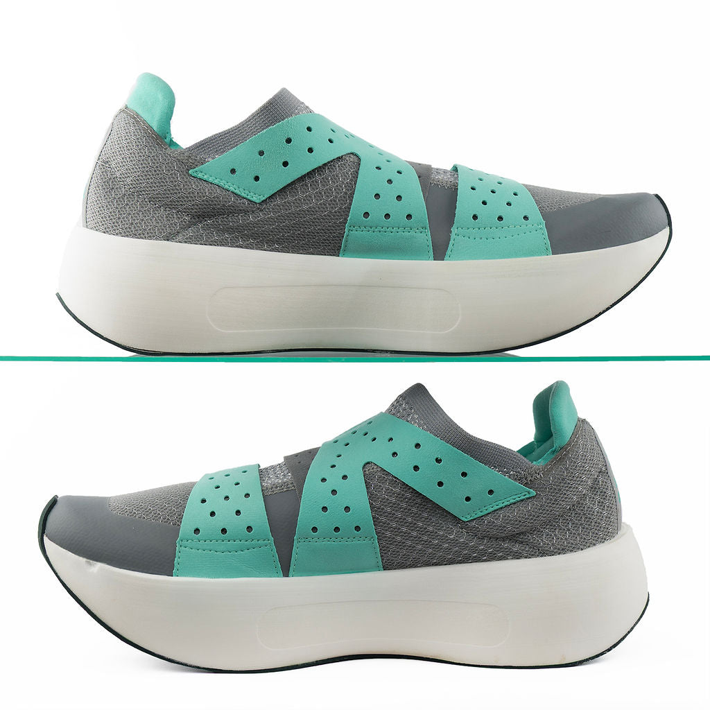 Speedland RX:FPY Grey/Aqua - outside side view