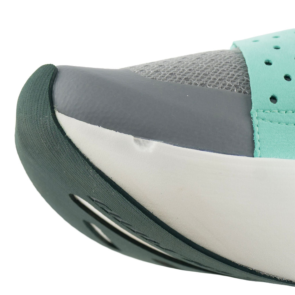 Speedland RX:FPY Grey/Aqua - BOA upper detail view