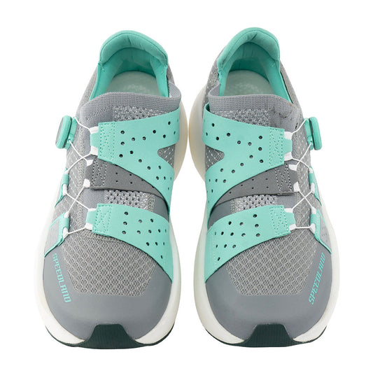 Speedland RX:FPY Grey/Aqua size 10 men 11.5 women - paired shoes view