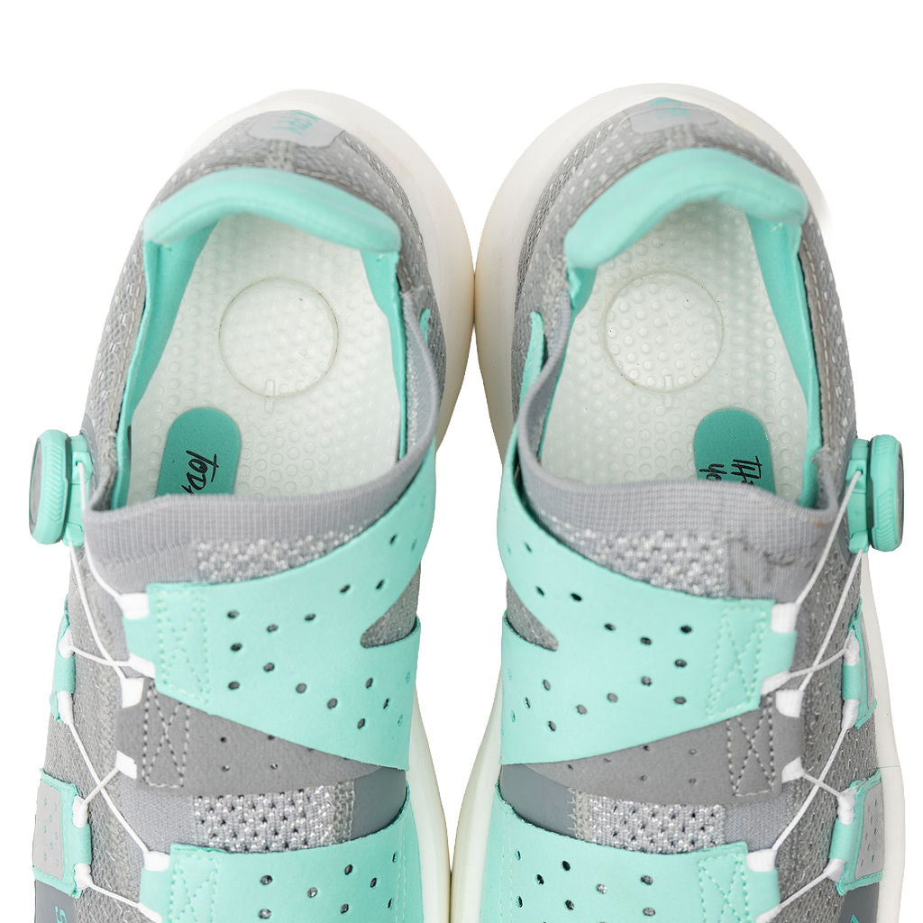 Speedland RX:FPY Grey/Aqua - outsole view