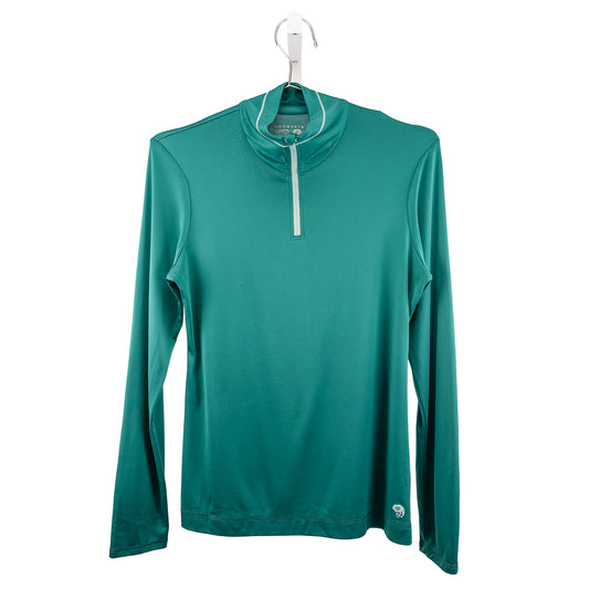 Mountain Hardwear 1/4 Zip Wicked Tech Longsleeve Pullover (XS Women)