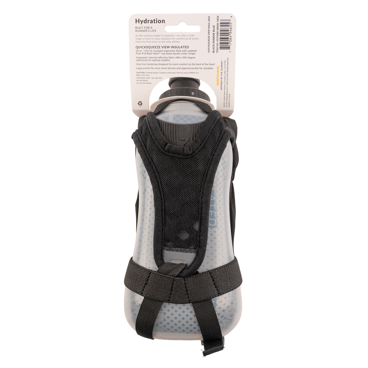 Nathan QuickSqueeze View 18 oz Insulated Handheld