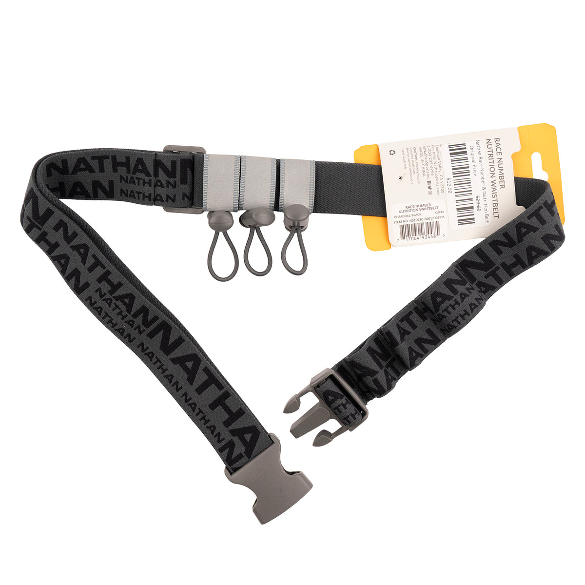 Nathan Race Number & Nutrition Belt