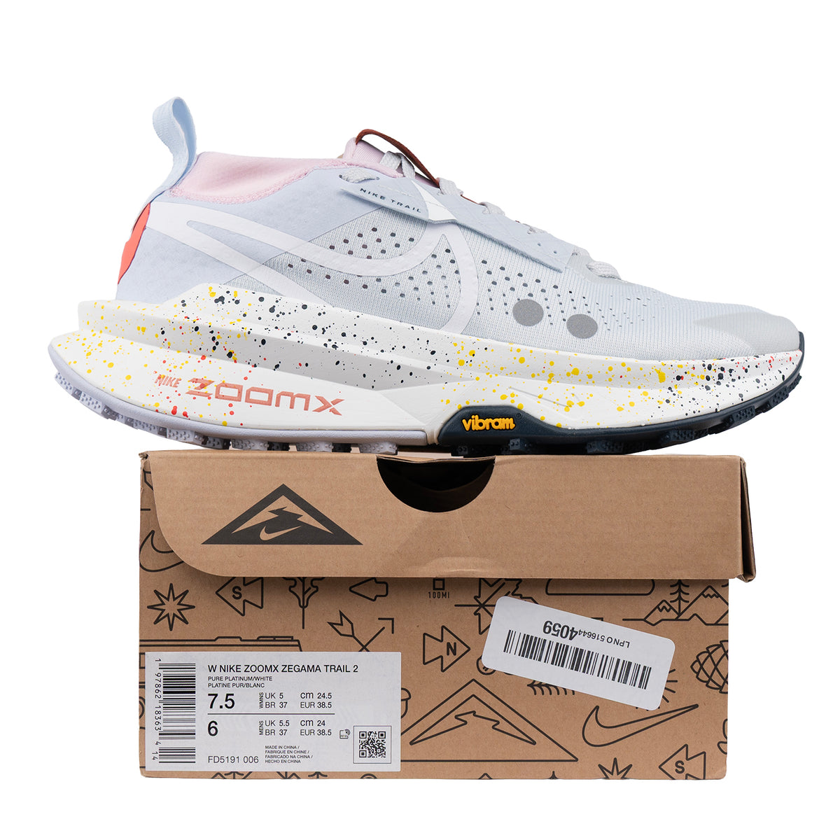 Nike ZoomX Zegama Trail 2 (7.5 Women/6 Men)