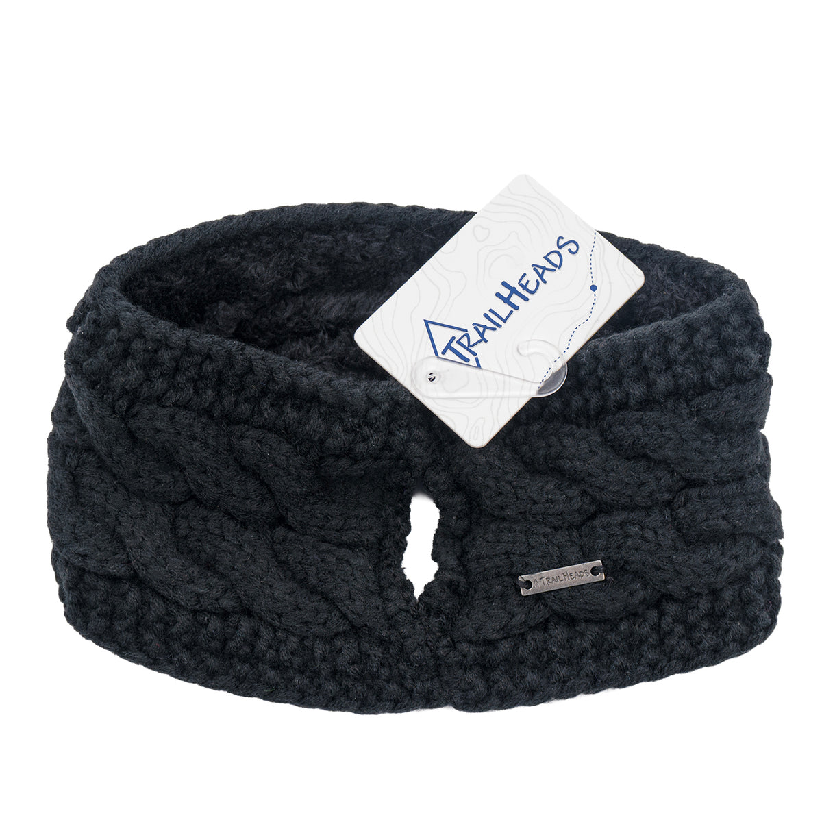 TrailHeads Cable Knit Ponytail Headband