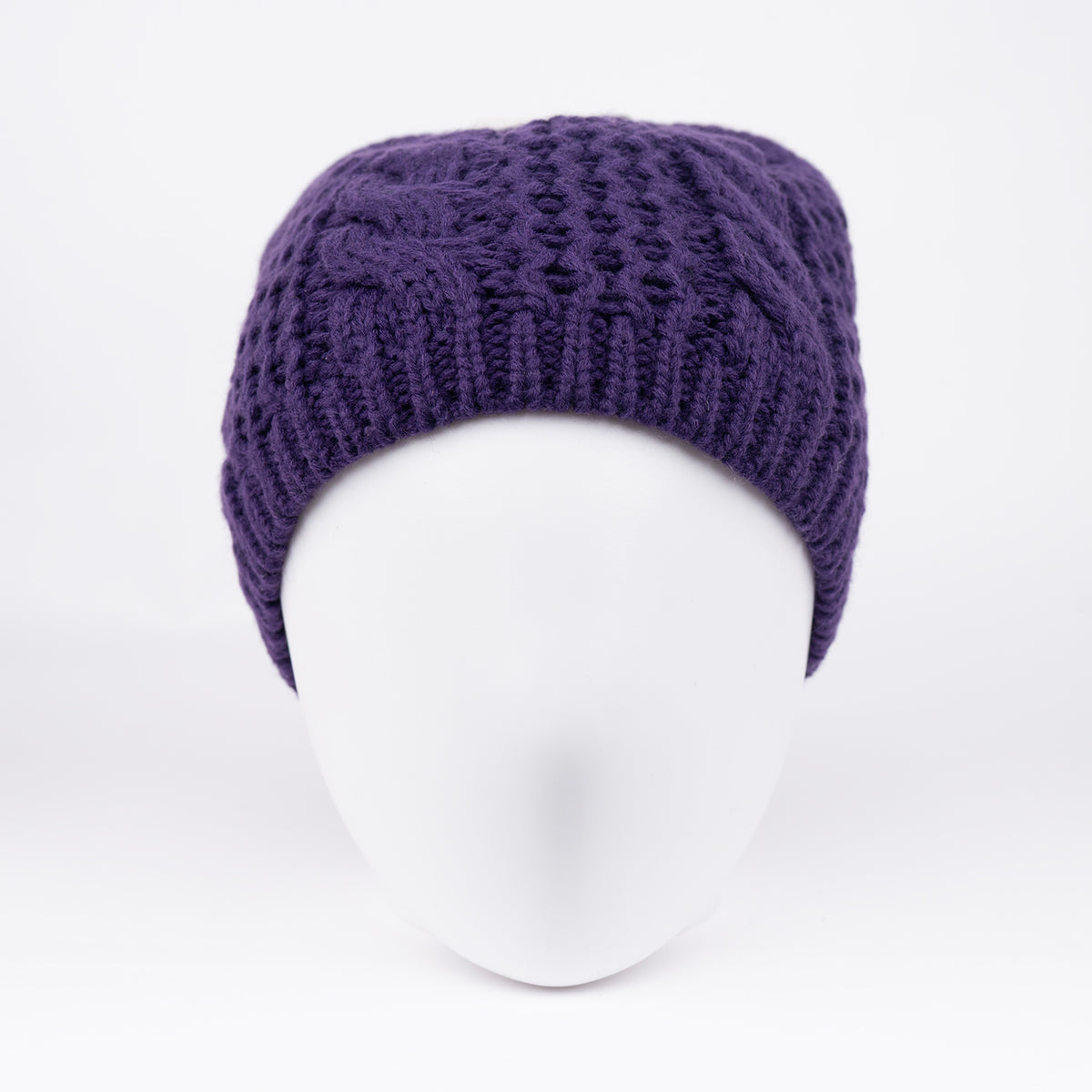 TrailHeads Color Cable Knit Ponytail Beanie