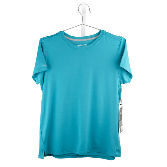 Nathan Women's Dash Tee 2.0 Bright Teal (M Women)