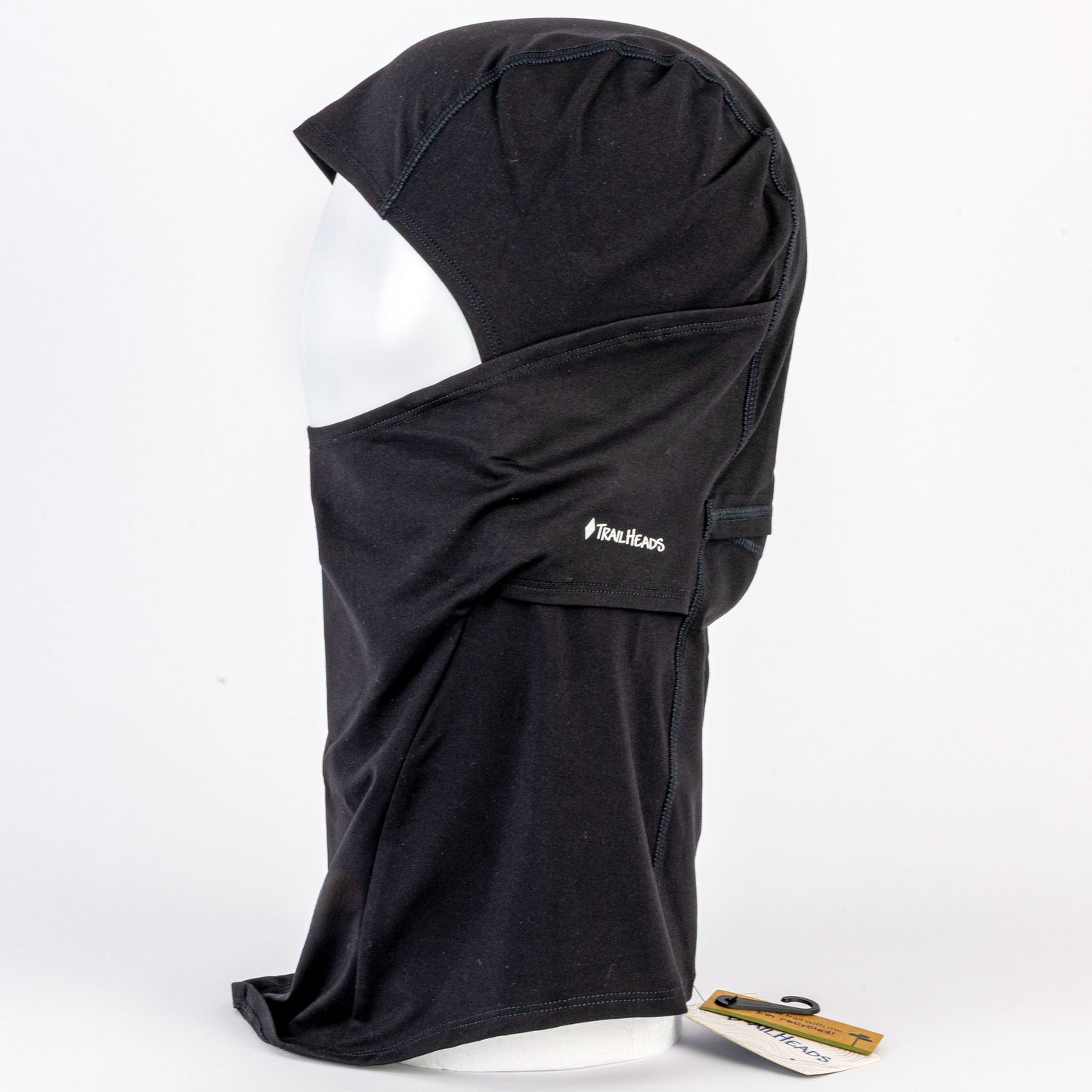 TrailHeads Ponytail Balaclava - Black (OS)