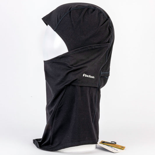 TrailHeads Ponytail Balaclava - Black (OS)