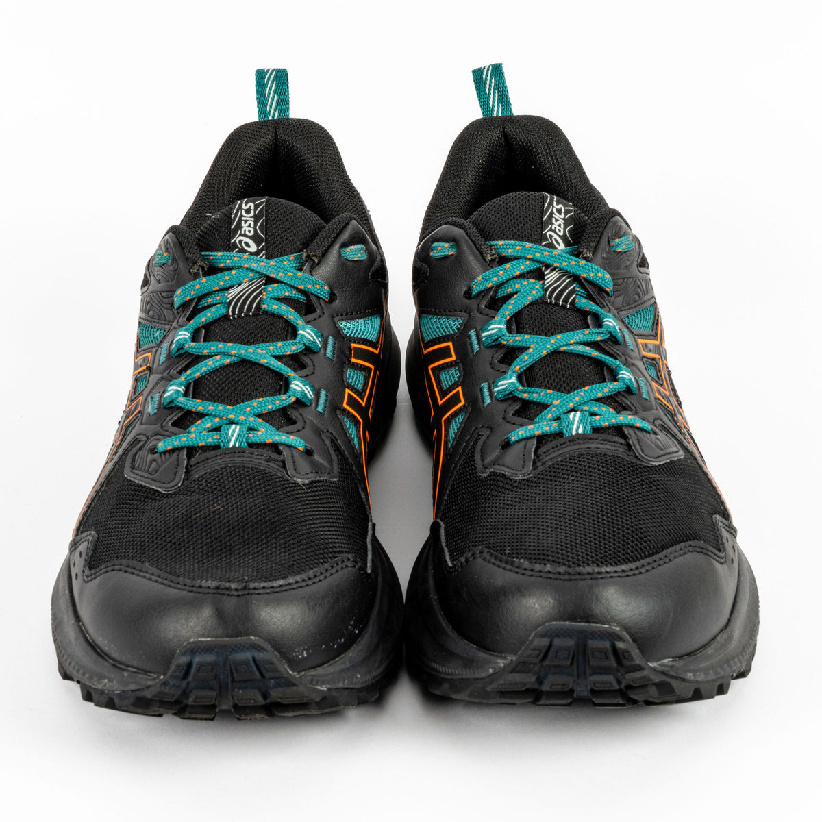 Asics Trail Scout 3 Men\'s Black Green Hiking Trail Shoes Sneakers Size 8.5 Asics Trail Scout Black for sale | eBay main image 2