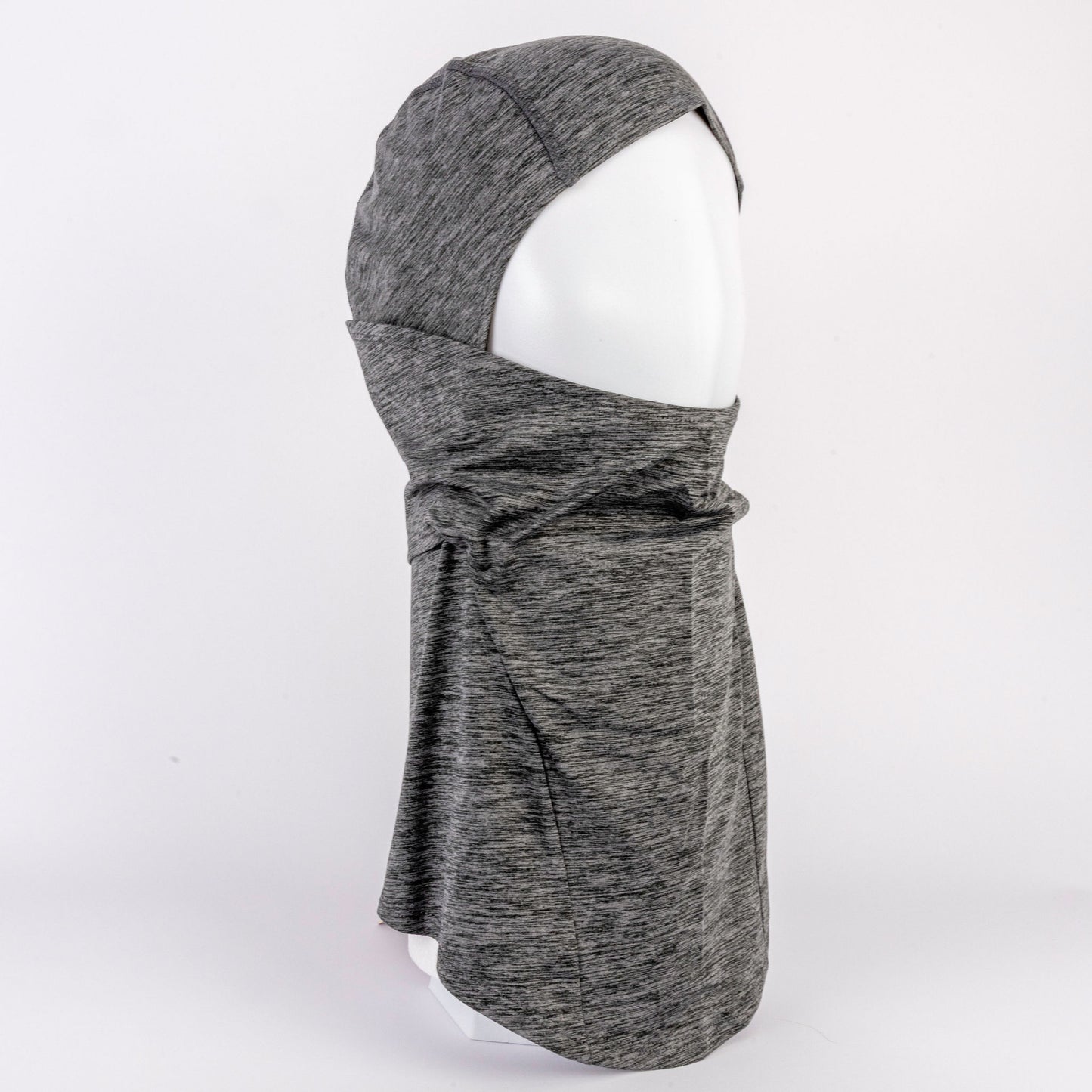 TrailHeads Ponytail Balaclava - Heather Grey (OS)