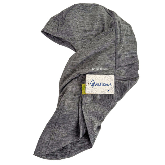 TrailHeads Ponytail Balaclava - Heather Grey (OS)