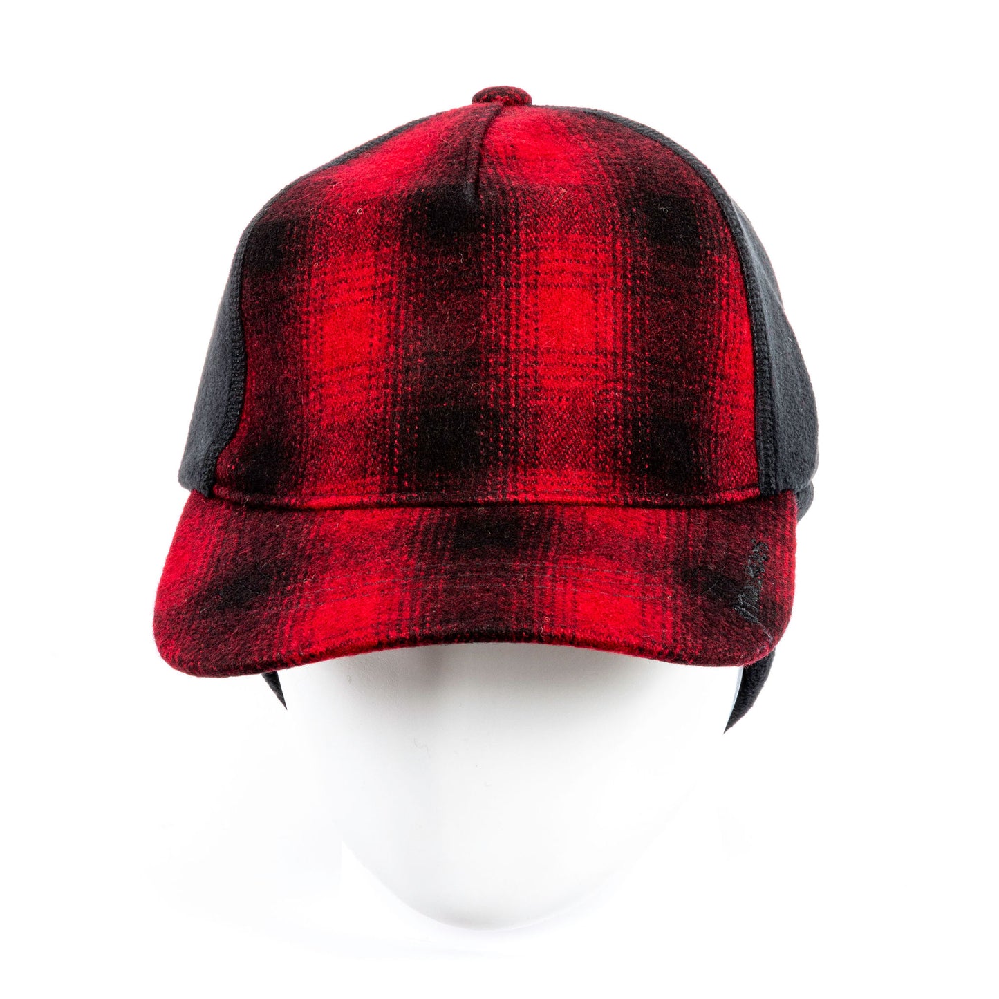 TrailHeads Winter Trucker Hat with Ear Flaps - Red/Black (OS)