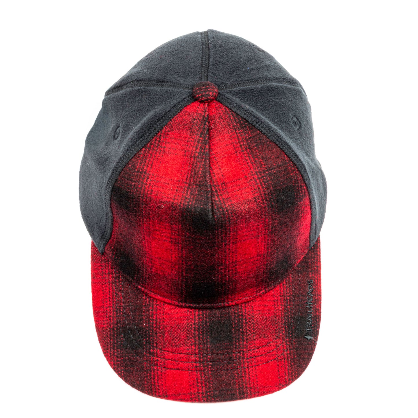 TrailHeads Winter Trucker Hat with Ear Flaps - Red/Black (OS)