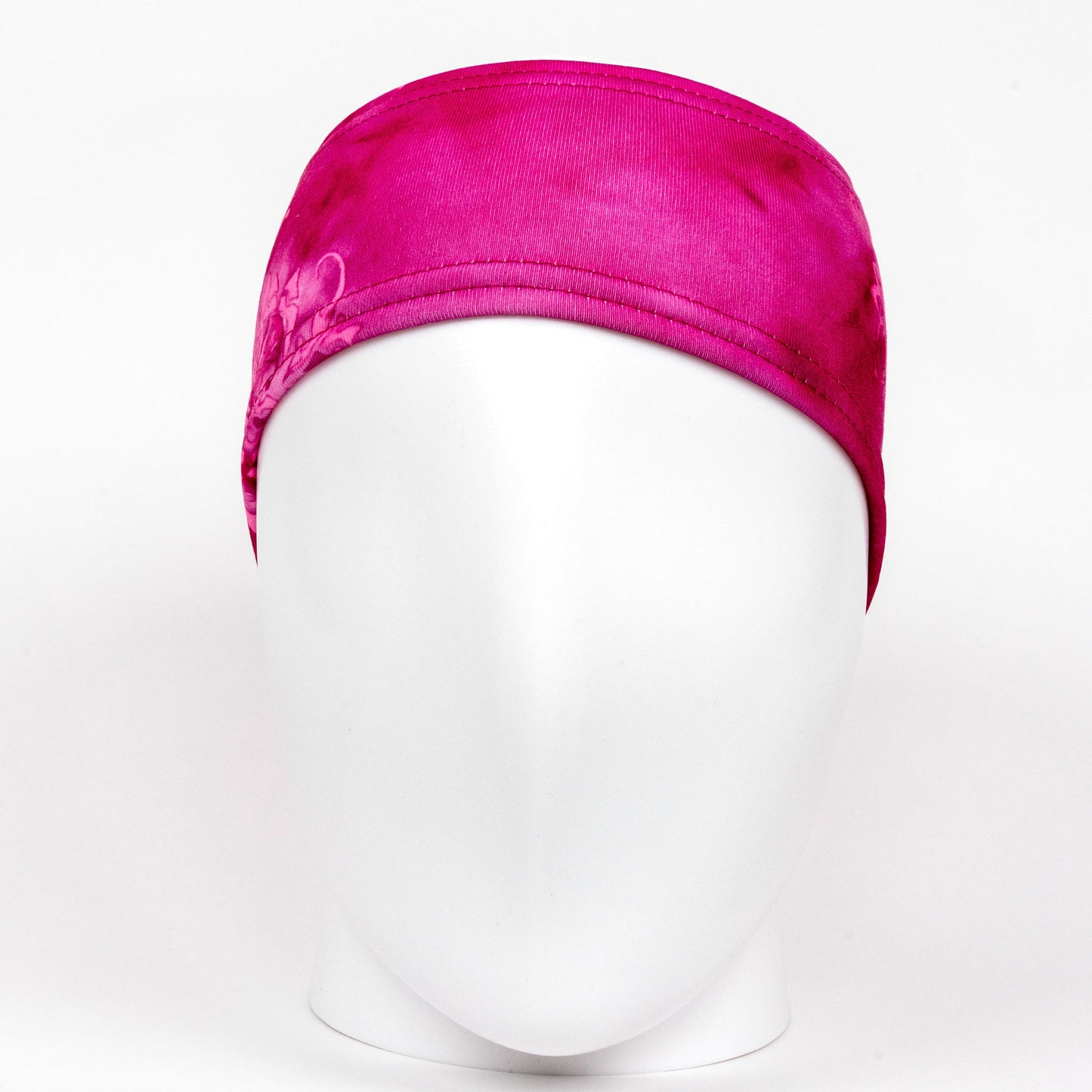 TrailHeads Ponytail Winter Headband - Pink Splash Print (OS)