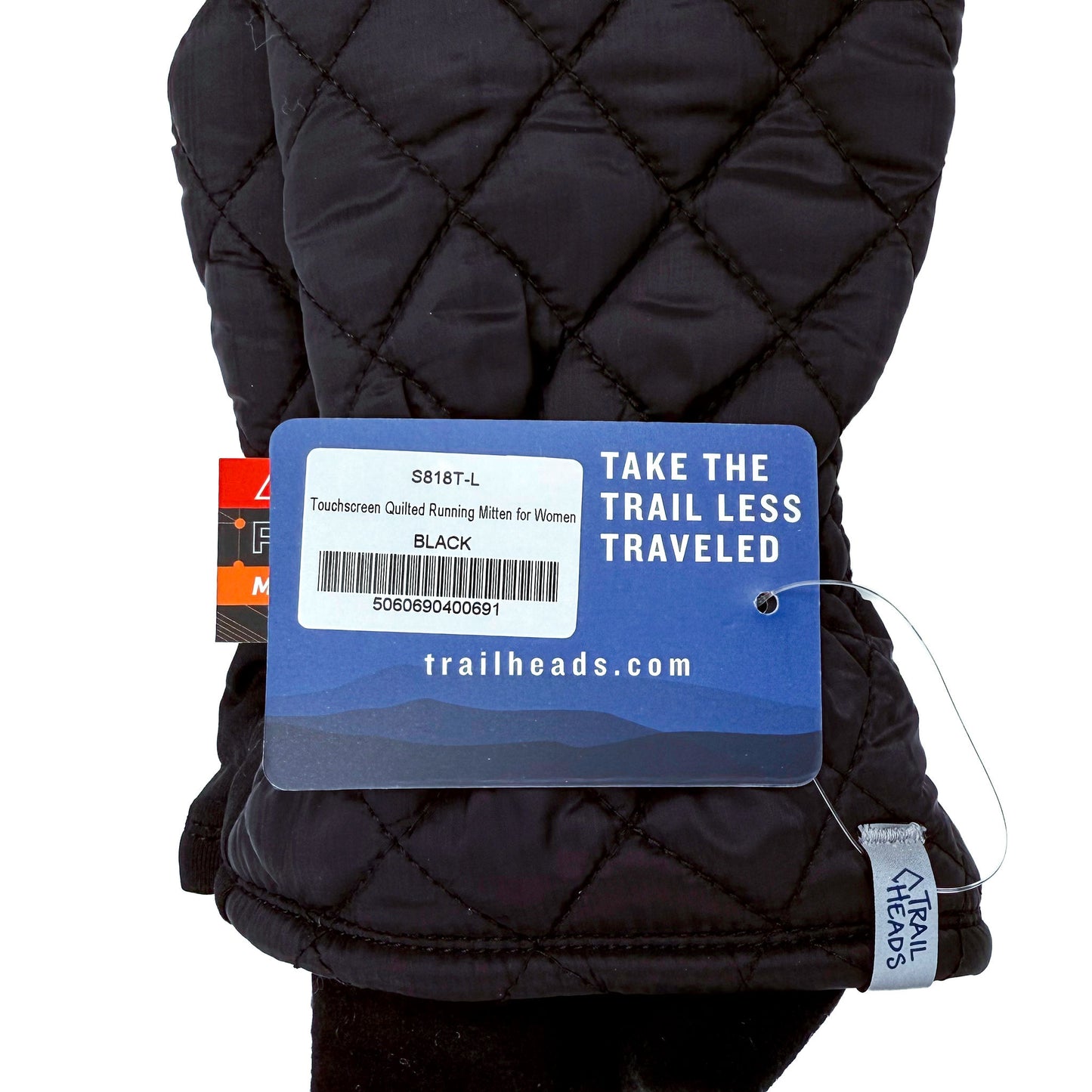 TrailHeads Touchscreen Quilted Running Mittens (L Women)