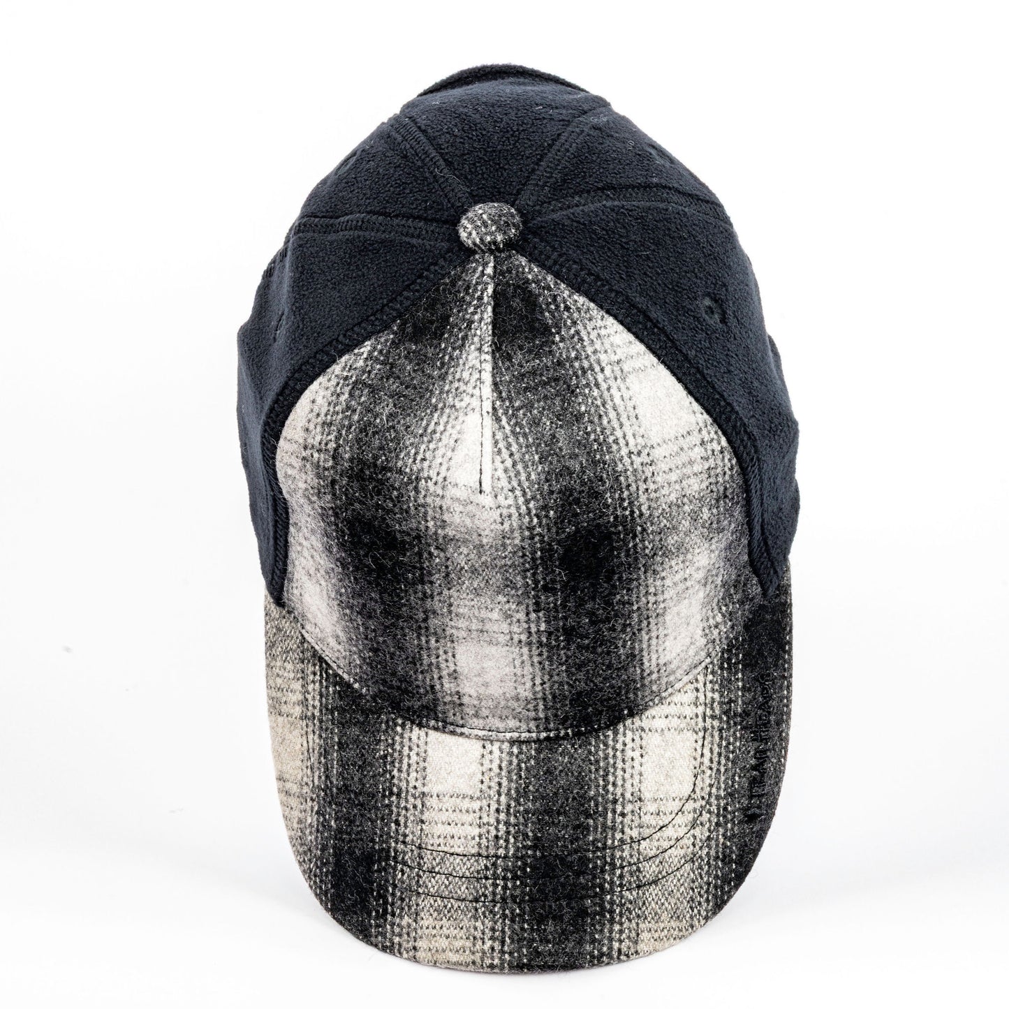 TrailHeads Ponytail Winter Trucker Hat with Ear Flaps - Grey/Black (OS)