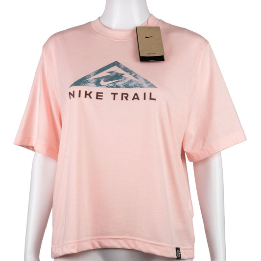 Nike Trail Logo Dri Fit Tee (XS Women)